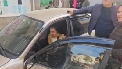 Bursa Orhangazi'de camını kırıp girdiği otomobili çalmaya çalışan kadın, araç