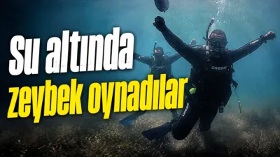 Muğla'nın Bodrum ilçesinde düzenlenen deniz dibi temizliğinde 2,5 ton atık