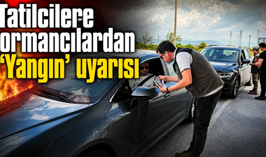 Muğla’nın Milas ilçesinde orman yangınlarına karşı farkındalık oluşturmak amacıyla bir