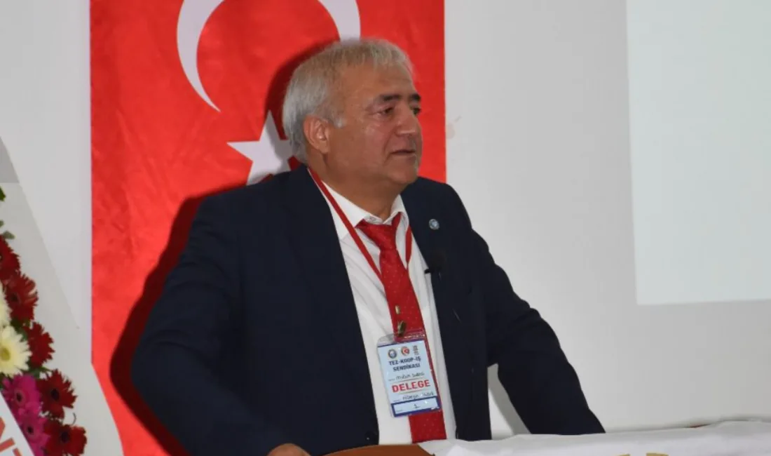 Tez-Koop-İş Sendikası Muğla Şubesi Genel Kurulu’nda 109 delege oy kullandı.