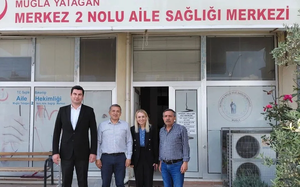 Muğla İl Sağlık Müdürü Eriş Başaran Akça, Yatağan'daki sağlık merkezlerini