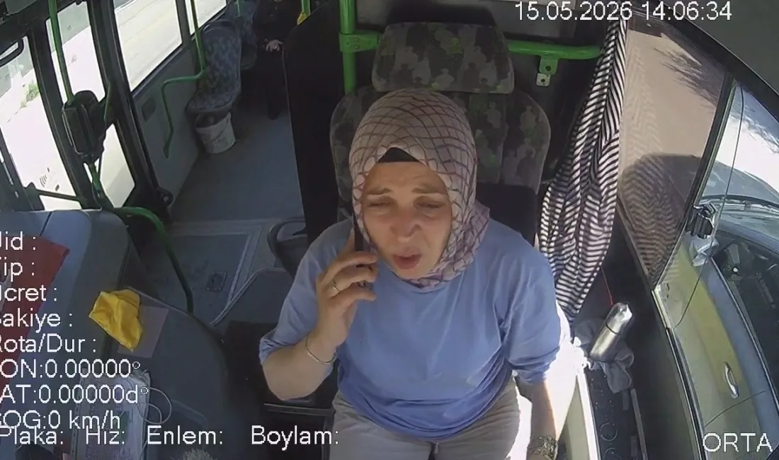 Bursa'nın İnegöl ilçesinde seyir halindeki halk otobüsünde baygınlık geçiren yaşlı