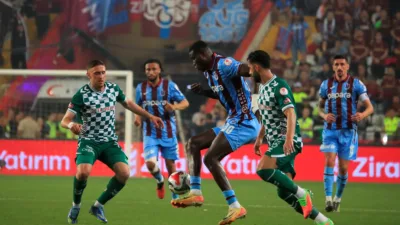 Trabzonspor, Ziraat Türkiye Kupası finalinde Konyaspor'u Paul Onuachu'nun golleriyle 2-1