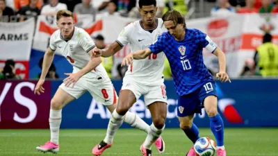 2026 Dünya Kupası L Grubu’nun ilk maçında İngiltere, Hırvatistan’ı 4-2