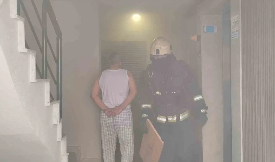 Antalya’nın Kepez ilçesinde psikolojik sorunları nedeniyle geçirdiği atak sırasında kendisini