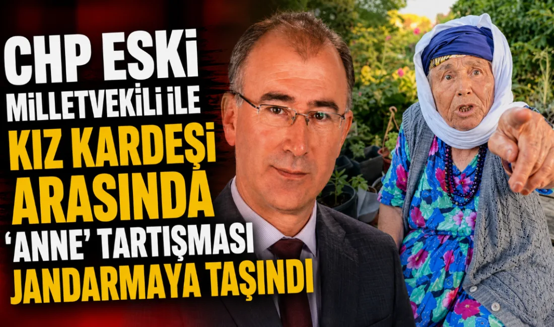 CHP Muğla eski Milletvekili Fahrettin Üstün ile kız kardeşi Sibel