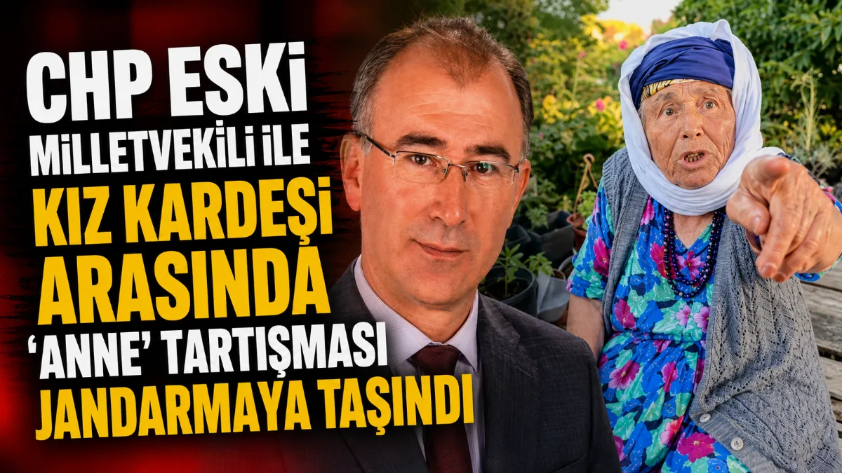 CHP Muğla eski Milletvekili Fahrettin Üstün ile kız kardeşi Sibel