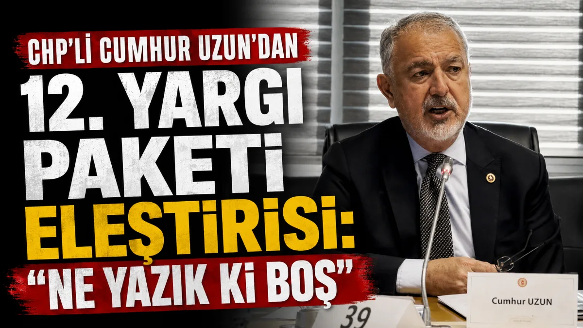 TBMM Adalet Komisyonu’nda görüşmeleri tamamlanan 12. Yargı Paketi kabul edildi.