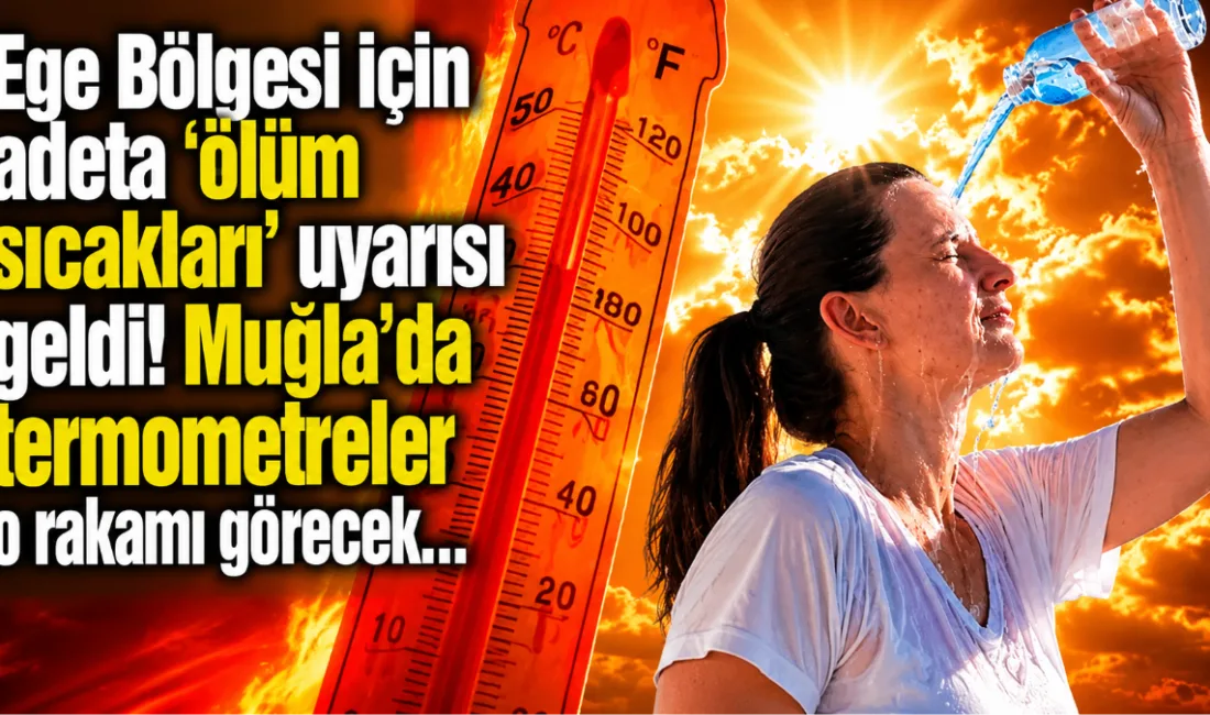 Meteoroloji'nin son tahminlerine göre Muğla ve Ege genelinde hava sıcaklıkları