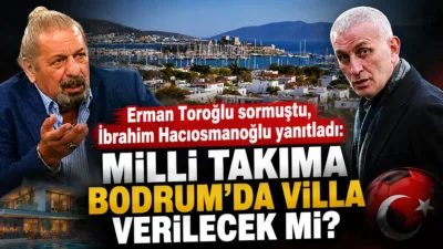 Türkiye Futbol Federasyonu Başkanı İbrahim Hacıosmanoğlu, Erman Toroğlu'nun gündeme getirdiği