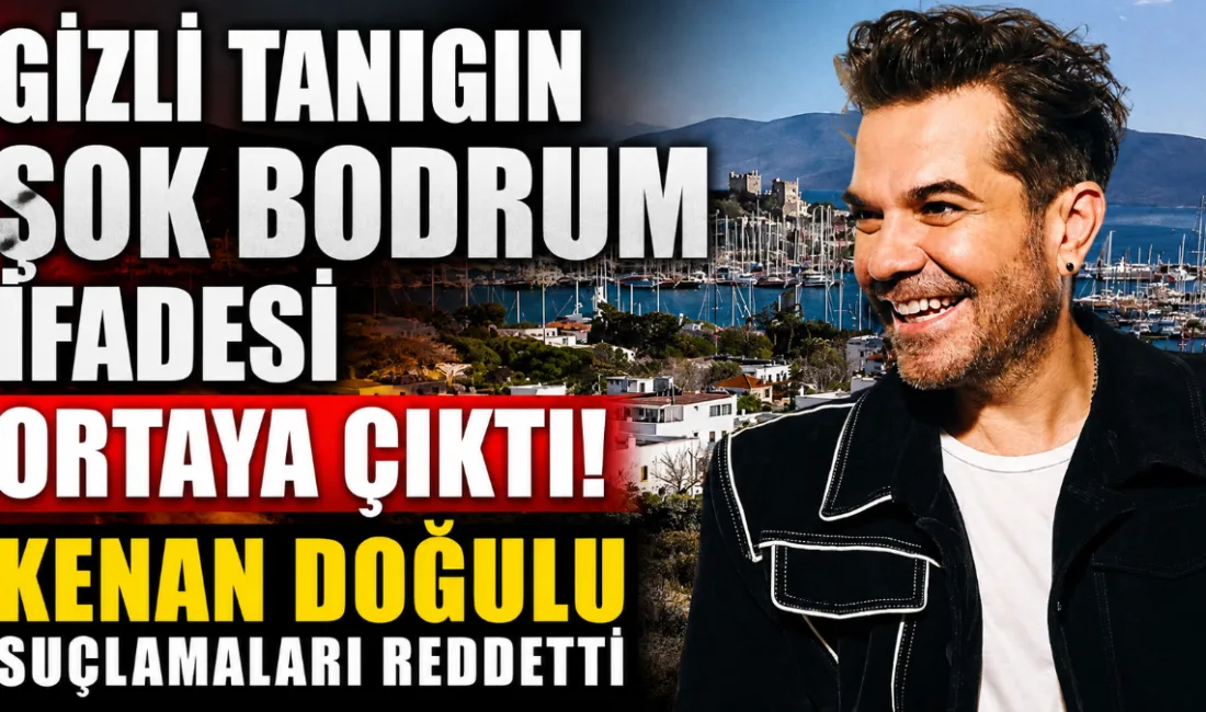 İstanbul Cumhuriyet Başsavcılığı'nın uyuşturucu soruşturmasında gözaltına alınan Kenan Doğulu'nun savcılık