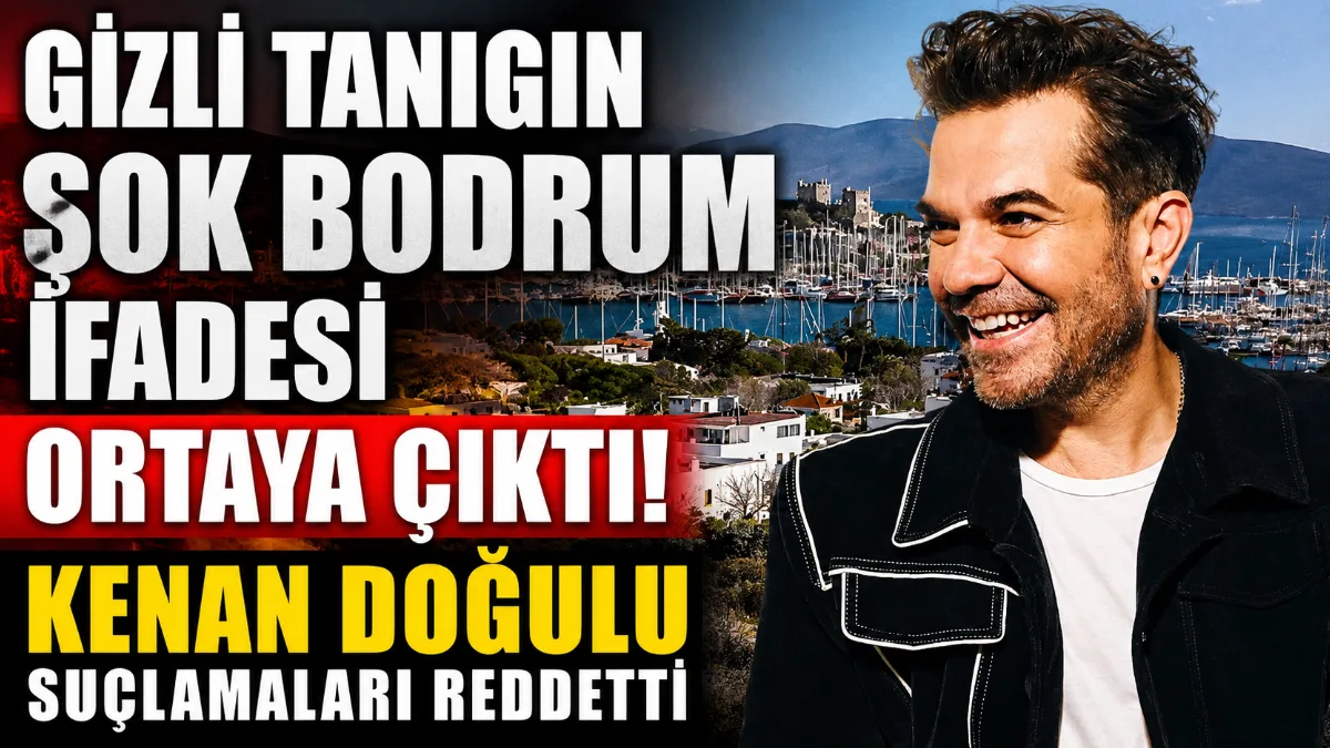 İstanbul Cumhuriyet Başsavcılığı'nın uyuşturucu soruşturmasında gözaltına alınan Kenan Doğulu'nun savcılık