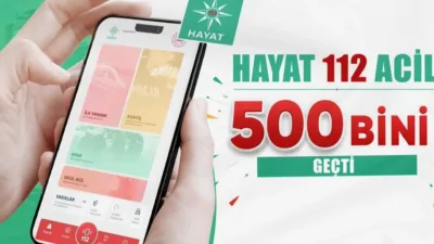 İçişleri Bakanı Mustafa Çiftçi, HAYAT 112 Acil mobil uygulamasını indiren