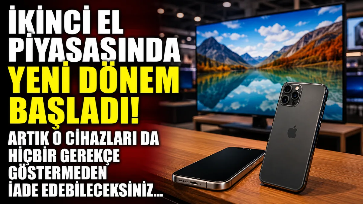 Ticaret Bakanlığı'nın Resmi Gazete'de yayımladığı yeni Yenilenmiş Ürünler Hakkında Yönetmelik