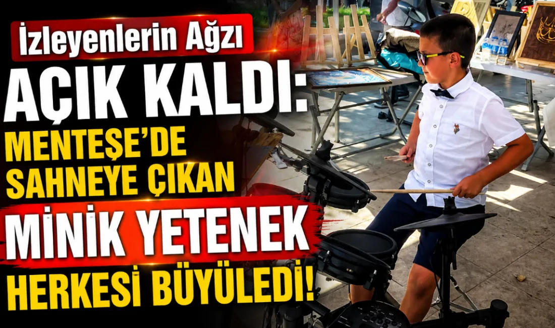 Muğla'nın Menteşe ilçesinde yaşayan ve ritim duygusuyla dikkat çeken 9