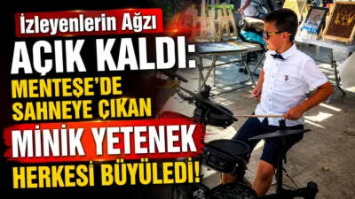 Muğla'nın Menteşe ilçesinde yaşayan ve ritim duygusuyla dikkat çeken 9