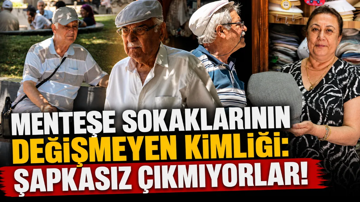 Muğla’nın Menteşe ilçesinde yaz sıcaklıklarının artmasıyla birlikte şapka ve kasket