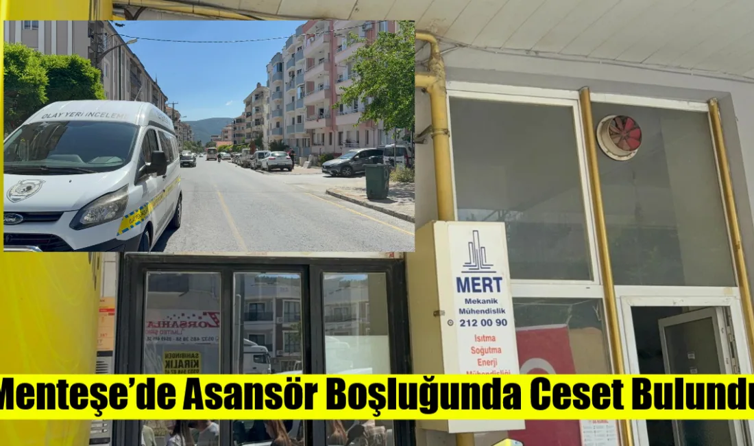 Muğla’nın Menteşe ilçesi İsmet Çatak Caddesi üzerindeki Akbulut Apartmanı’nda asansör