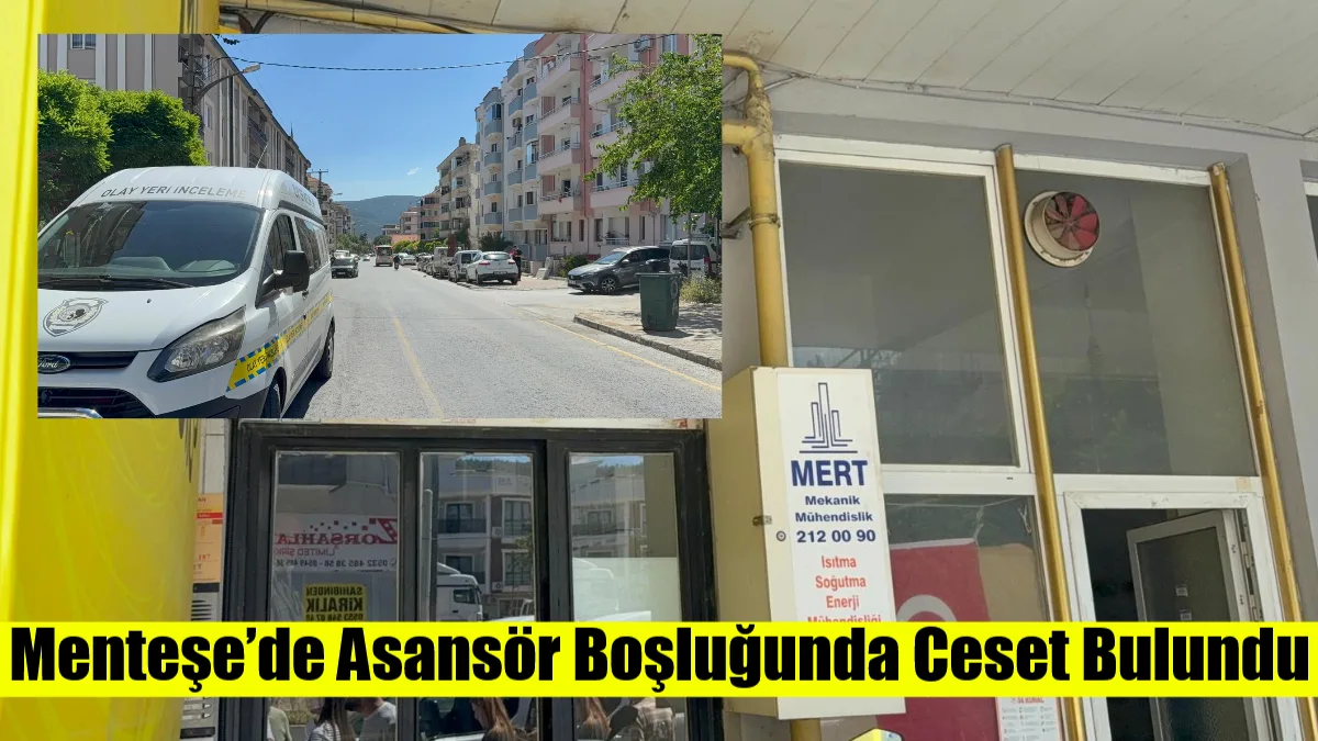 Muğla’nın Menteşe ilçesi İsmet Çatak Caddesi üzerindeki Akbulut Apartmanı’nda asansör
