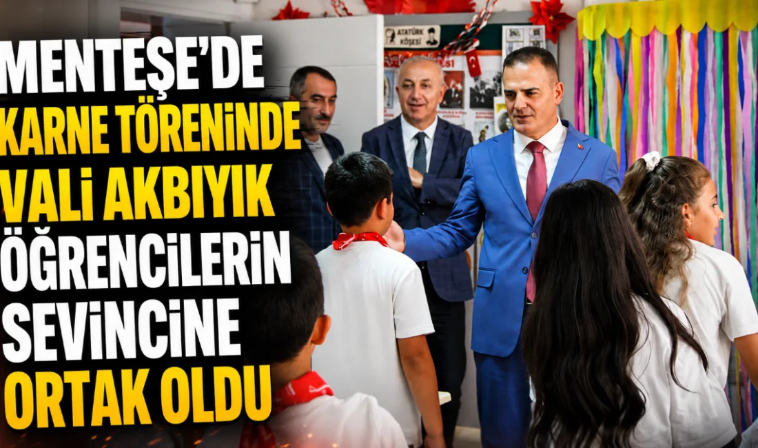 2025-2026 eğitim-öğretim yılını tamamlayan Muğla’da 162 bin 482 öğrenci karne