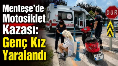 Muğla’nın Menteşe ilçesi Uğur Mumcu Bulvarı’nda meydana gelen trafik kazasında