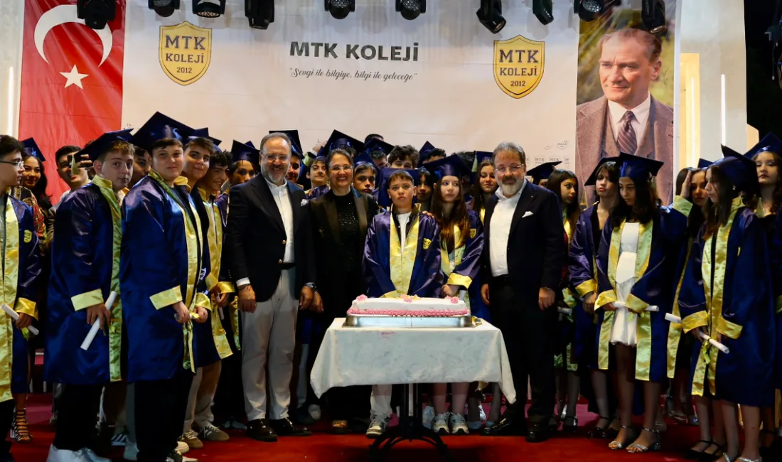 MTK Koleji Yönetim Kurulu Başkanı Ali Özden Gürbüz, mezuniyet törenleri