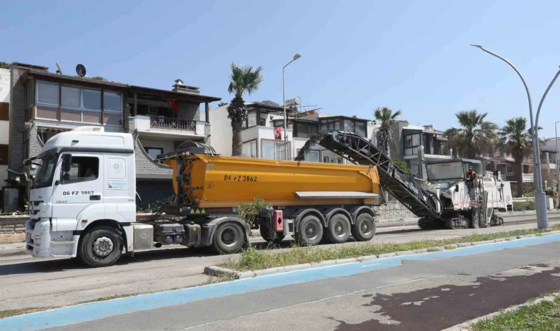 Muğla Büyükşehir Belediyesi, 7 şantiyede 211 personel ve 226 araçla