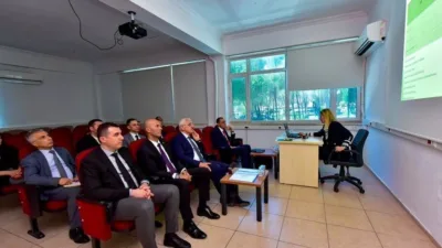 İçişleri Bakanlığı’nın İZDES Projesi kapsamında Muğla’da incelemelerde bulunan Vali-Mülkiye Başmüfettişi