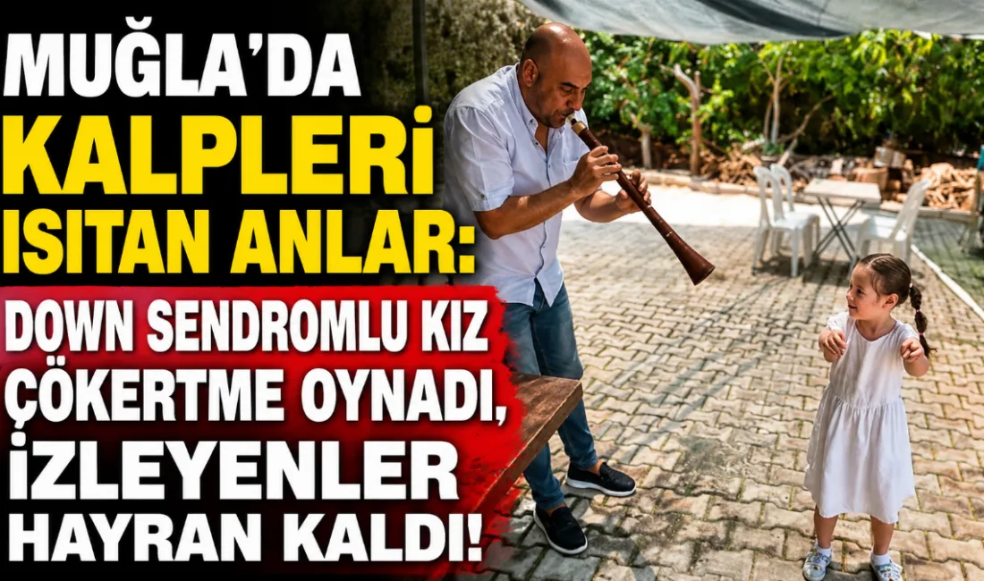 Muğla’nın Milas ilçesinde bir düğünde çalınan Çökertme türküsüyle piste çıkan