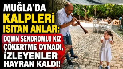 Muğla’nın Milas ilçesinde bir düğünde çalınan Çökertme türküsüyle piste çıkan