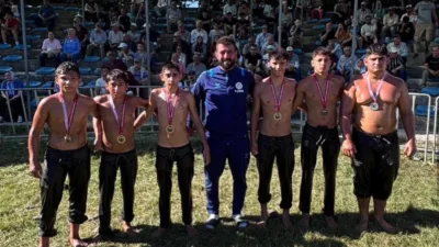 Seydikemerli sporcular, Isparta Uluborlu ve Zonguldak Alaplı’da düzenlenen yağlı pehlivan