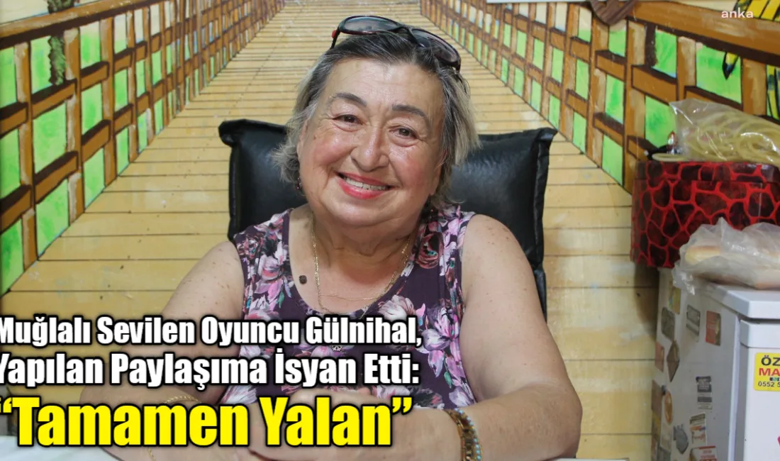 Muğlalı oyuncu Gülnihal Demir, sosyal medya platformu üzerinden hedef alındığı