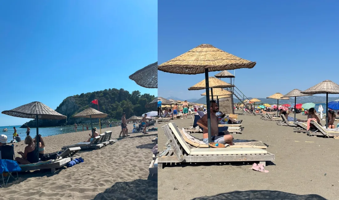 Muğla’nın Ortaca ilçesinde bulunan Sarıgerme Sahili Sarçed Halk Plajı, yaz