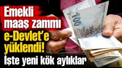 SGK, SSK, Bağ-Kur ve Emekli Sandığı emeklilerinin temmuz zammı oranlarını