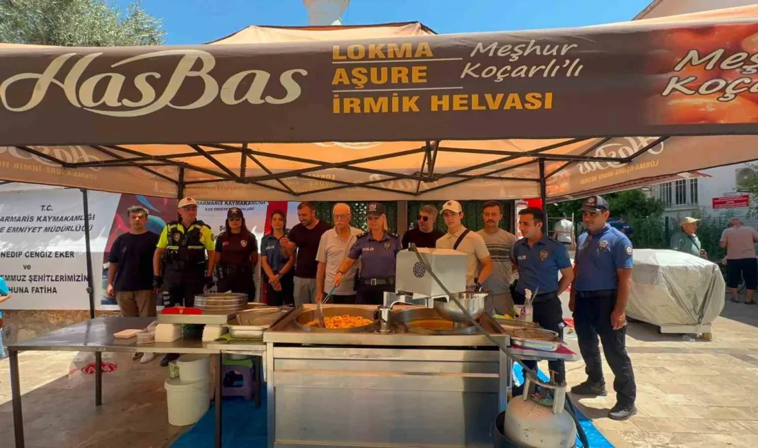 Muğla’nın Marmaris ilçesinde 15 Temmuz Demokrasi ve Millî Birlik Günü