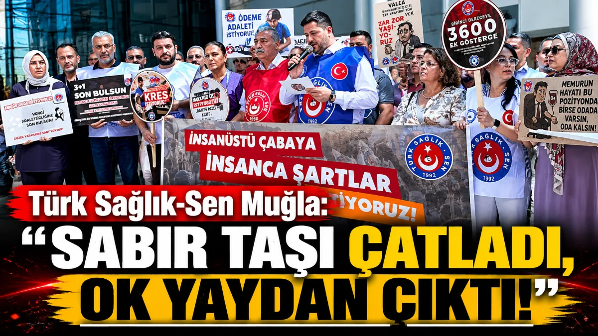 Türk Sağlık-Sen Muğla Şube Başkanı Mehmet Ataş, Muğla Eğitim ve